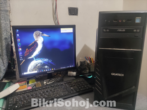 সম্পূর্ণ কম্পিউটার সেট বিক্রি করা হবে